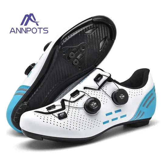 Non-Slip Mountain Bike Cycling Shoes - Unisex MTB Road Racing Sneakers for Men & Women Outdoor Riding