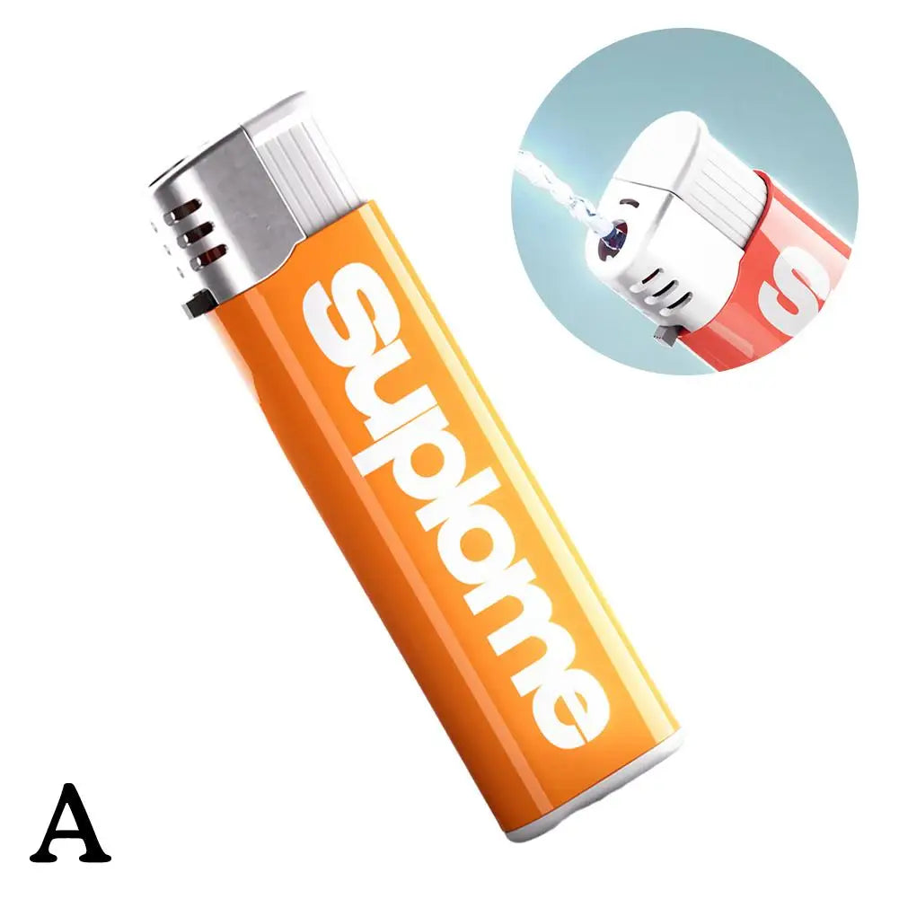 Realistic Water Squirting Prank Lighter - Portable Funny Toy for Kids, Performance Spoofing Trick