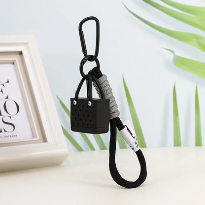 Fashion Beach Bag Keychain Pendant – Women's Bogg Bag Charm, Simulation Design, Wallet Accessories for Keys