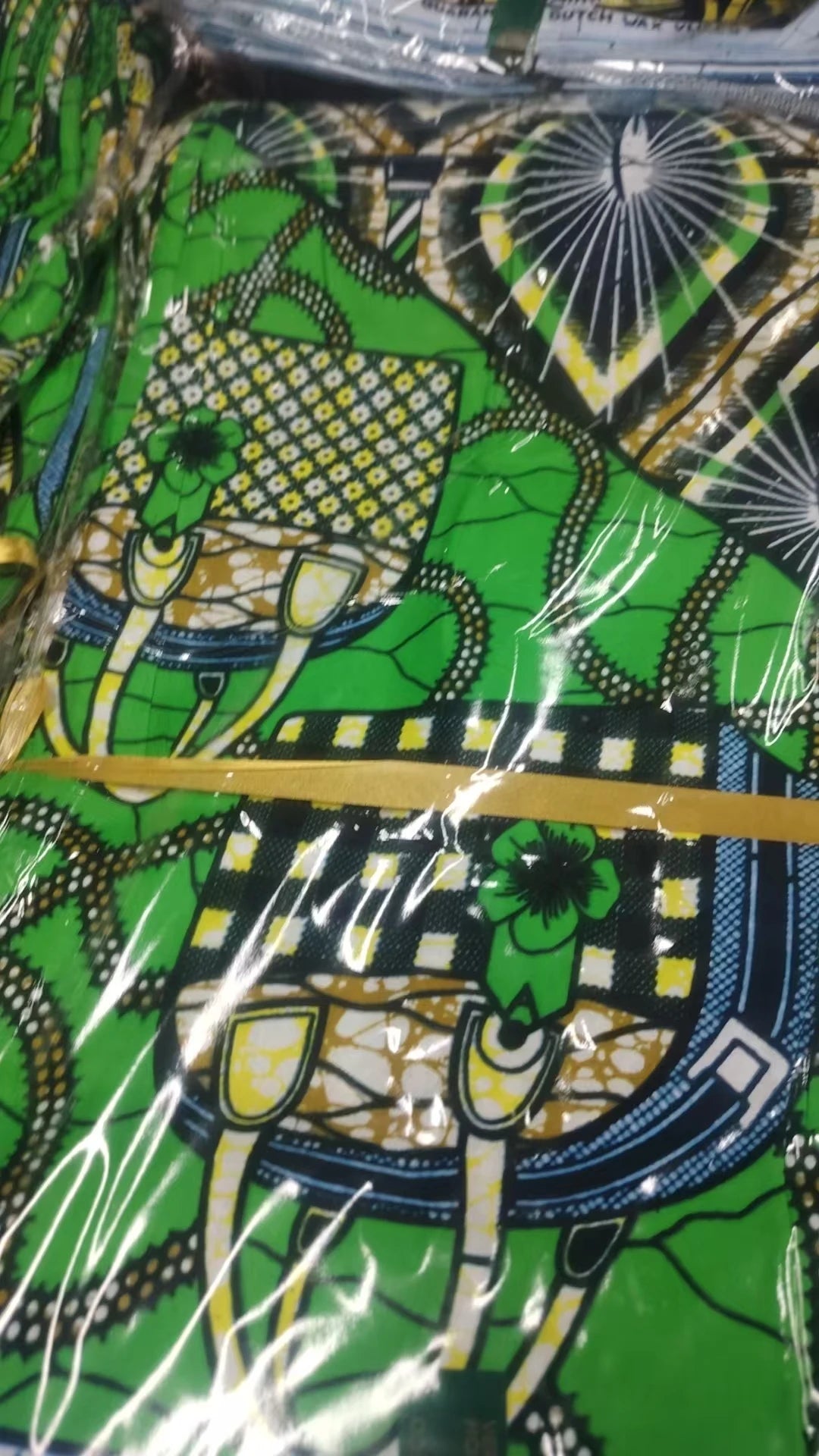 African Ankara Wax Print Fabric - 100% Cotton Soft Nigerian Real Wax Material for Women’s Party Dresses