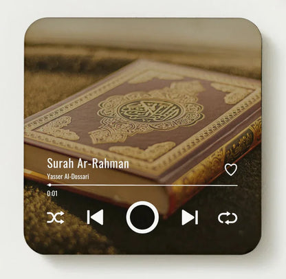 Smart Islamic Quran Fridge Magnet - Surah Al-Baqarah Audio Player for Muslim Home & Kitchen Decor