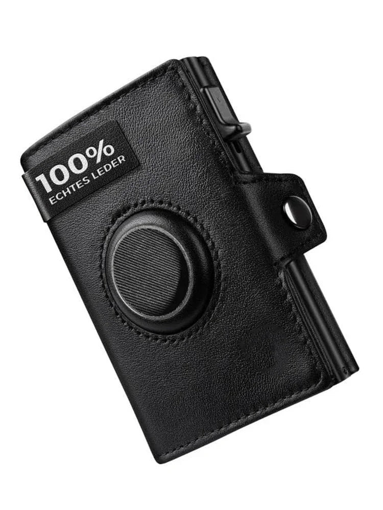 RFID Blocker Wallet for Men – Wallet with Coin Pocket & Airtag Holder