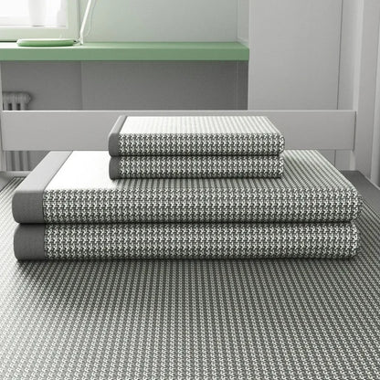 Summer Cooling Ice Silk Mat - Breathable Jacquard Sleeping Pad for Home & Travel