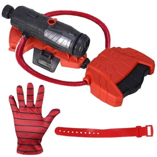 Spider Web Shooter Toy – Superhero Wrist Water Blaster Gun with Glove, Fun Squirt Water Fighting Toy for Kids & Adults Outdoor Play