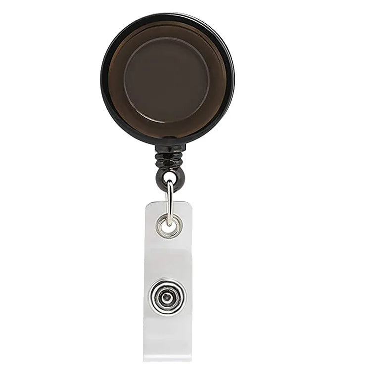 10pcs Retractable Badge Reels – Lanyard ID Holders for Office, School & Events