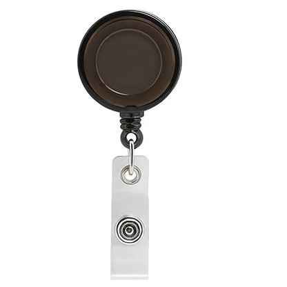 10pcs Retractable Badge Reels – Lanyard ID Holders for Office, School & Events