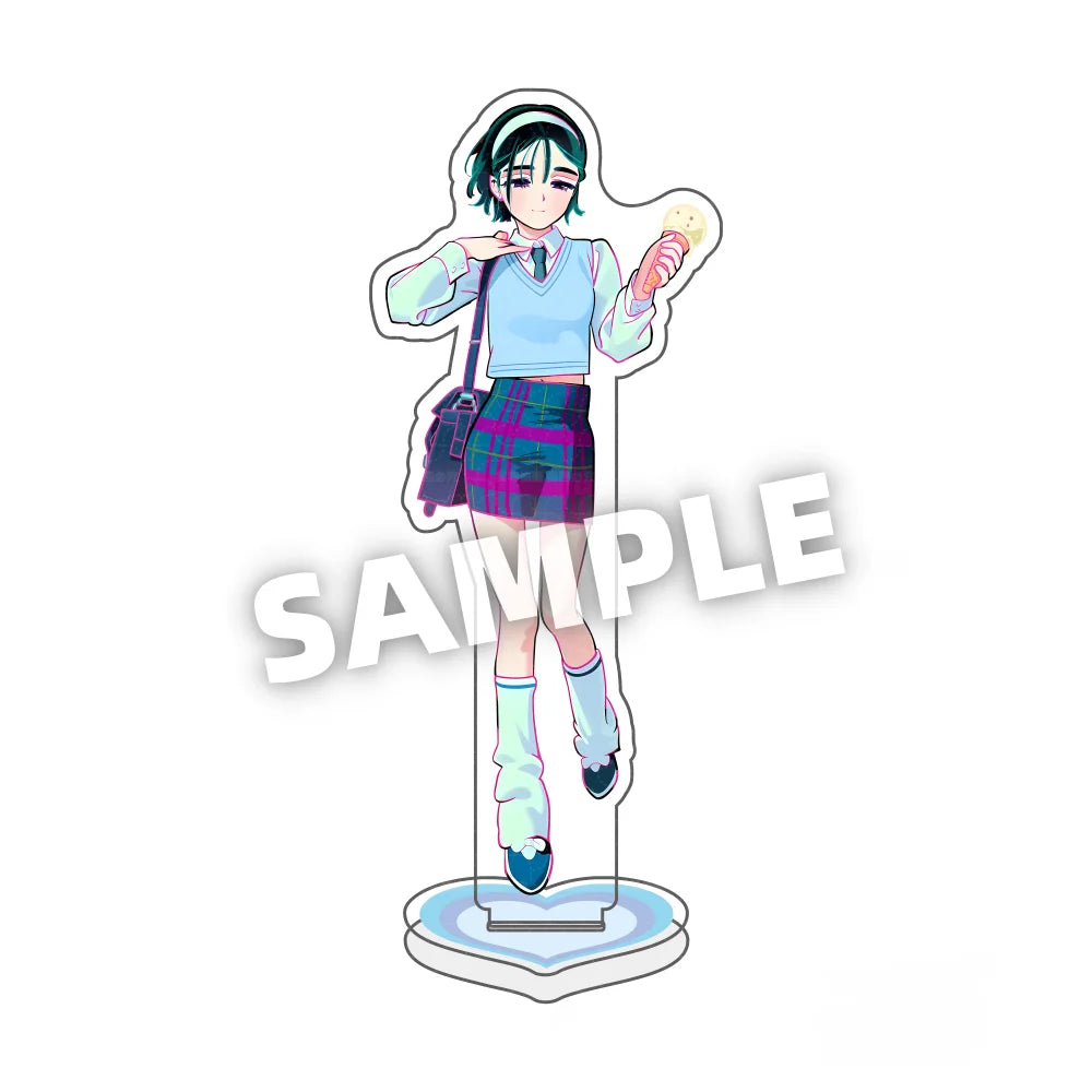 Anime Alien Stage Acrylic Stand Figure - Ivan Till Luka Sua Mizi Desktop Ornament Keychain Collectible Gift