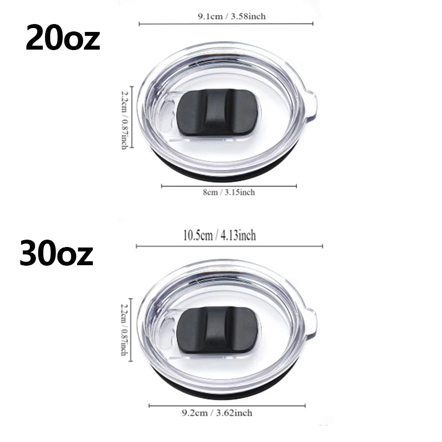 20oz/30oz Dust-Proof Cup Lid – Coffee & Beverage Cup Lid Accessory for Kitchen Supplies