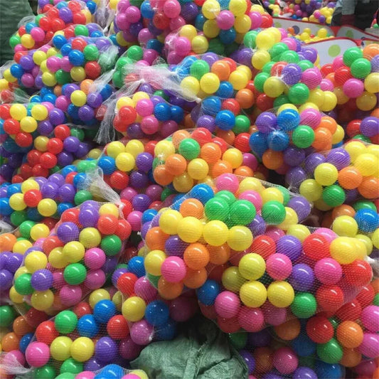 50/100PCS Colorful Soft Water Balls – Outdoor Pool & Ocean Wave Balls for Kids, Baby Toys, Eco-Friendly Stress Relief Balls