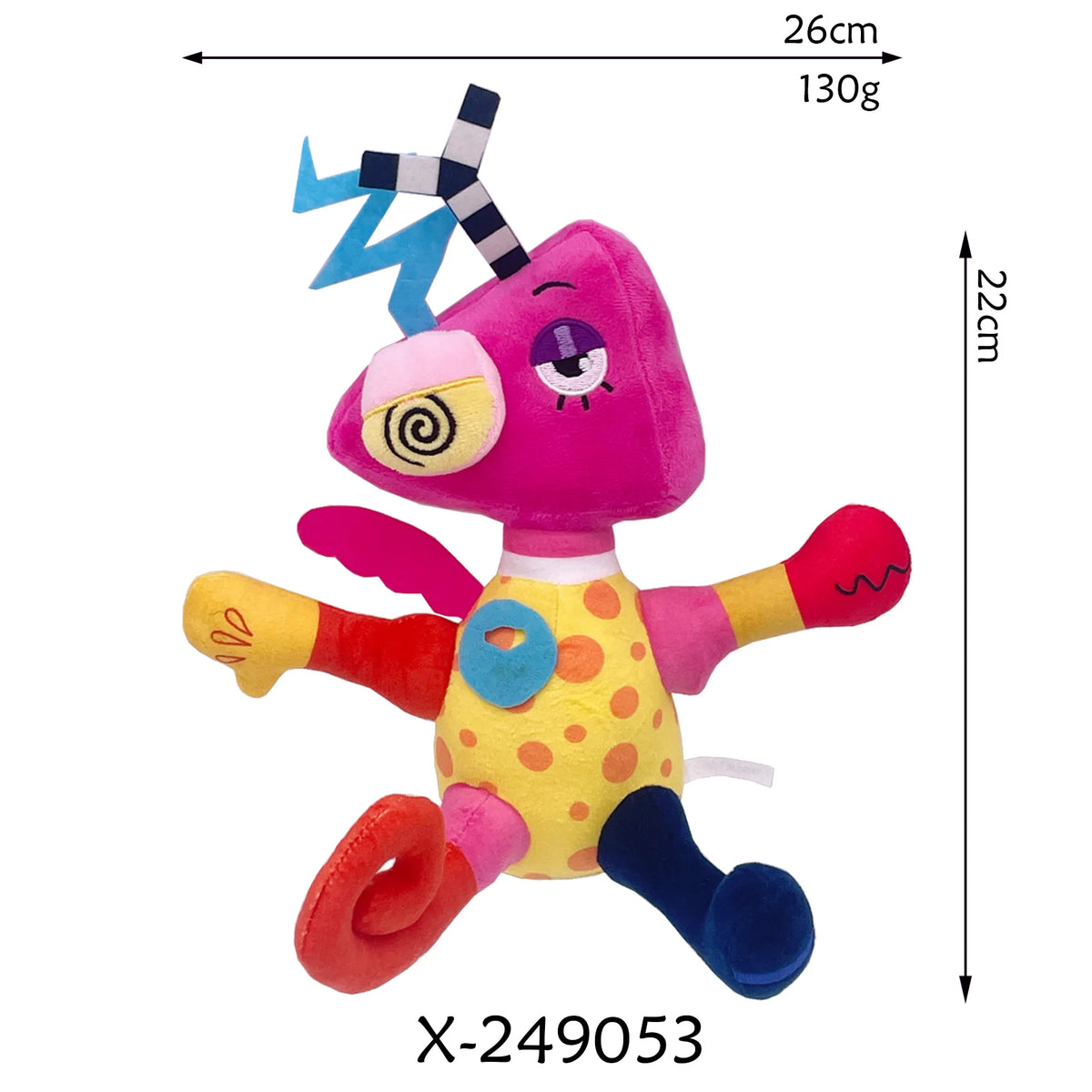 41-Style The Amazing Digital Circus Plush Toys - Clown & Rabbit Stuffed Dolls for Kids, Fans, Collectors & Gifts