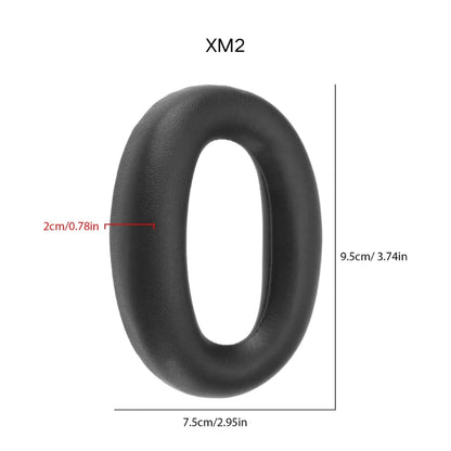 Replacement Memory Foam Ear Pads & Leather Case for Sony WH-1000XM2/3/4/5 Headphones