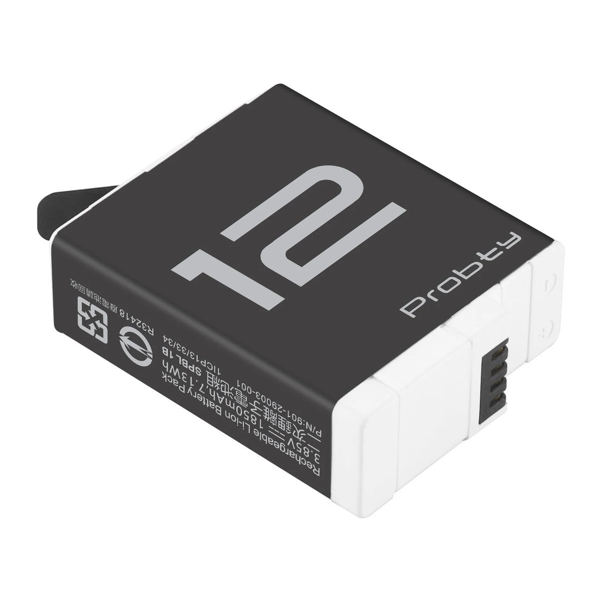 GoPro Enduro Battery 1850mAh & 3-Channel Charger - Replacement Batteries for HERO 9/10/11/12 Action Cameras