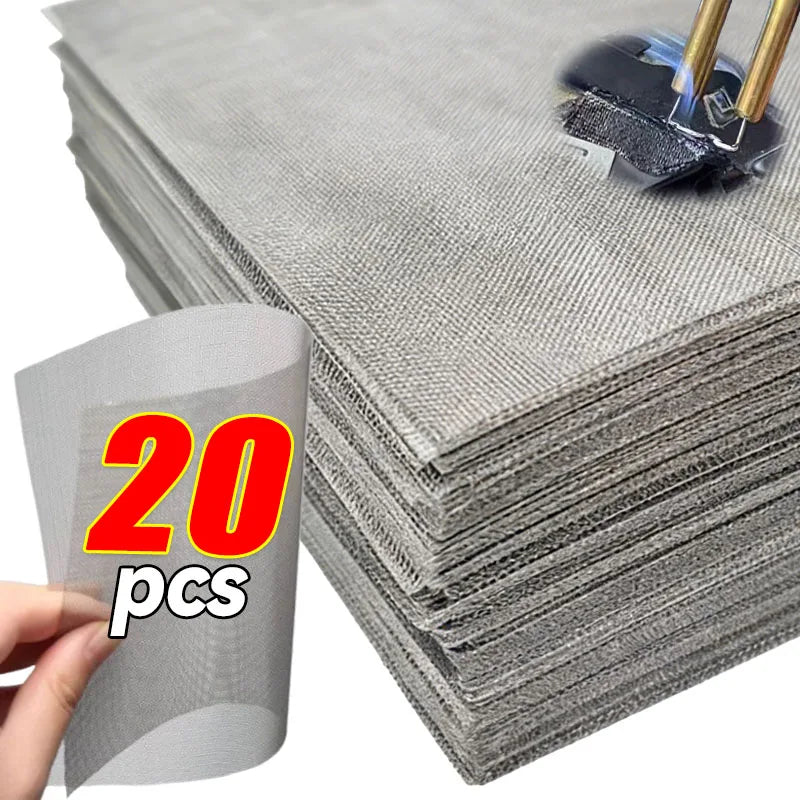 Stainless Steel Repair Mesh - Plastic Bumper Crack Welding Patch for Auto Body Repair