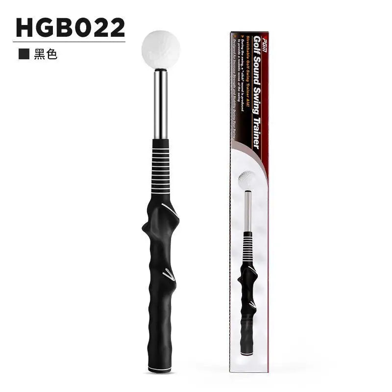 PGM Golf Retractable Swing Practice Stick – Indoor Golf Sound Assistant for Practitioners, Model HGB022