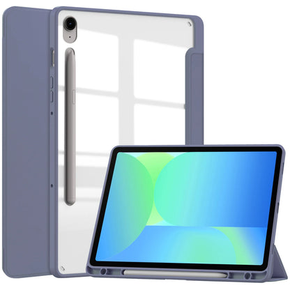 Samsung Galaxy Tab S10 FE 2025 Case — 10.9″ Tablet Cover with Pencil Holder for SM-X520/X526B & S9 FE