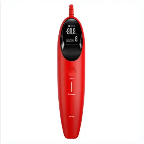 Electric Manual Vacuum Pump - Adult Negative Pressure Suction Device with Pressure Gauge for Personal Wellness Use