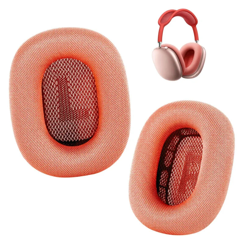 Magnetic Mesh Ear Cushions for Apple AirPods Max - Replacement Fabric Earpads for Over-Ear Headphones
