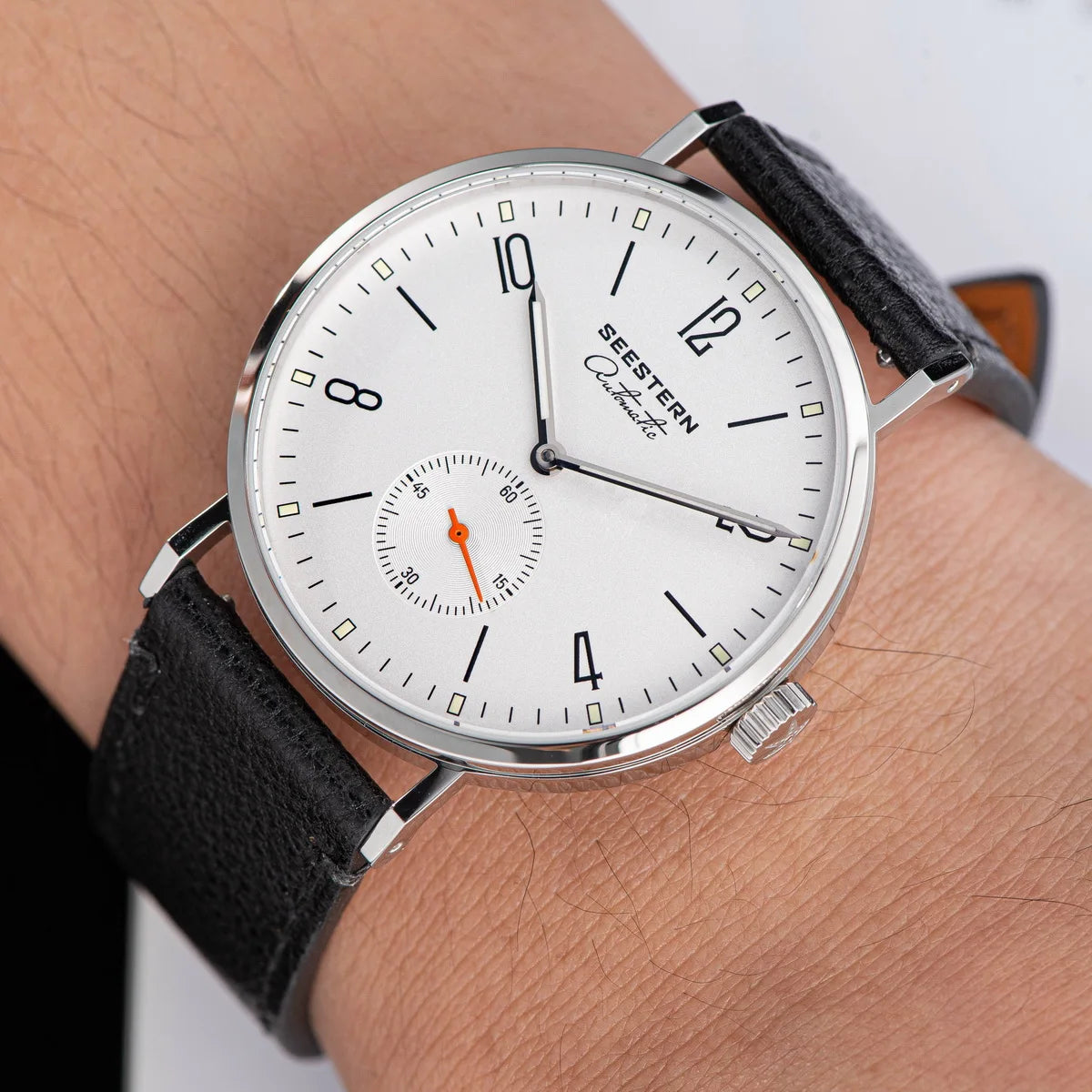 SEESTERN 2024 Men’s Automatic Watch — Ultra-Thin Luxury Business Wristwatch with ST1701 Movement, Fashion Casual Timepiece
