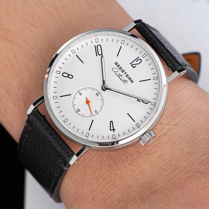 SEESTERN 2024 Men’s Automatic Watch — Ultra-Thin Luxury Business Wristwatch with ST1701 Movement, Fashion Casual Timepiece