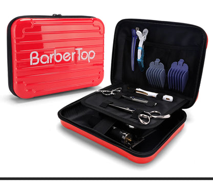 Portable Hair Scissors Case – Waterproof, Shockproof Barber & Beauty Tool Box for Trimmers, Styling & Makeup