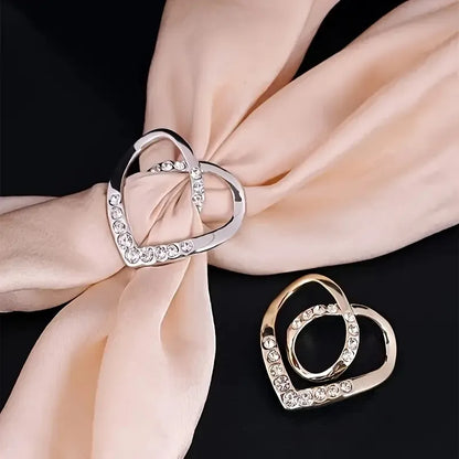 Elegant Alloy Brooch Pins with Pearls & Rhinestones – Minimalist Irregular Shapes, Fashion Accessory for Garments & Scarves