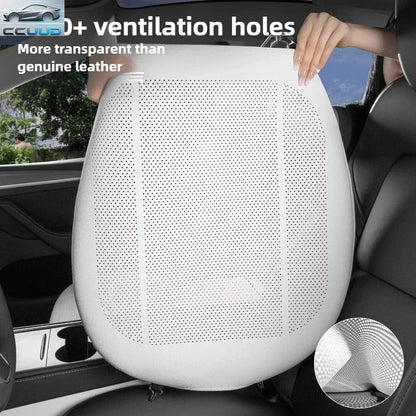 CCDDU Universal Car Seat Cover - Four-Season Breathable Cooling Cushion with Full-Coverage Comfort Design