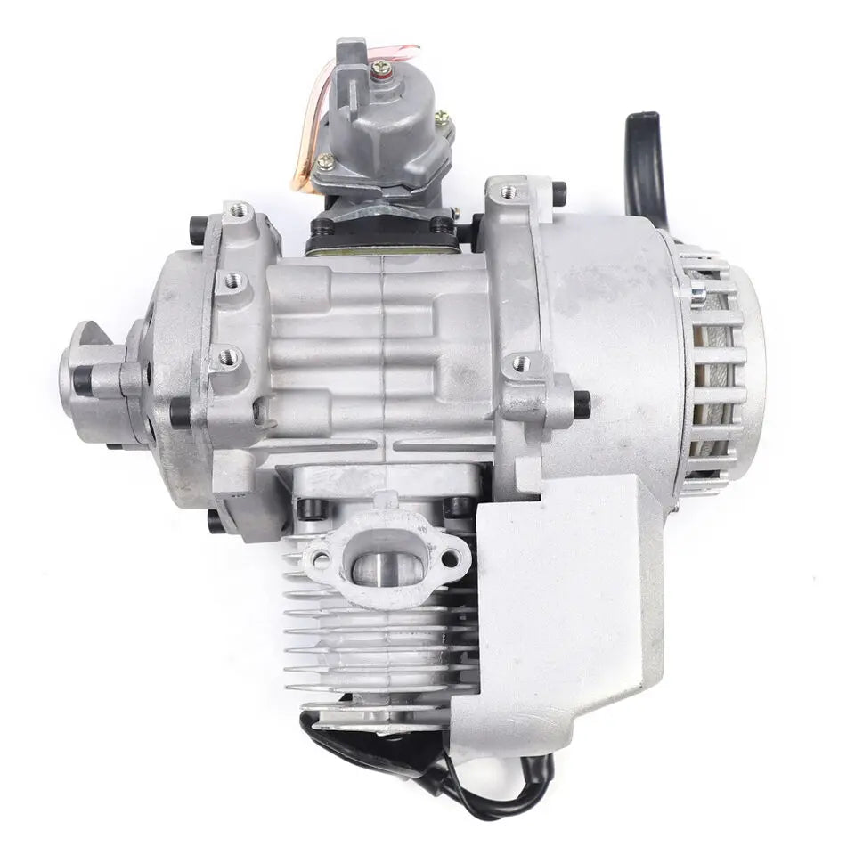 49CC 2-Stroke Pull Start Engine Motor Kit - Single Cylinder for Pocket Bikes, Mini Dirt Bikes, ATVs, and Scooters
