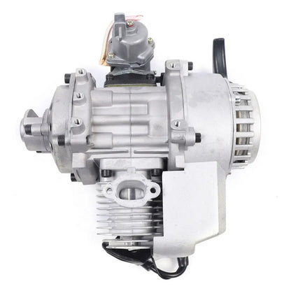 49CC 2-Stroke Pull Start Engine Motor Kit - Single Cylinder for Pocket Bikes, Mini Dirt Bikes, ATVs, and Scooters