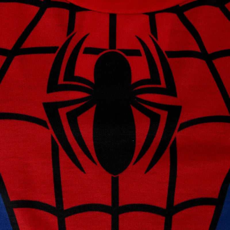 Children’s Spiderman Pajama Set – Boys’ Long Sleeve Superhero Cosplay Sleepwear