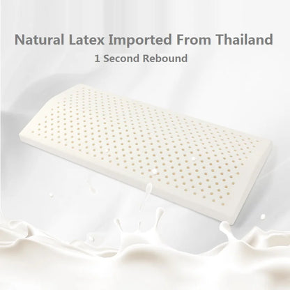 JFLEGAL Thailand Natural Latex Lumbar Pillow – Maternity Pillow for Pregnant Women, Side Sleep Support & Cervical Care