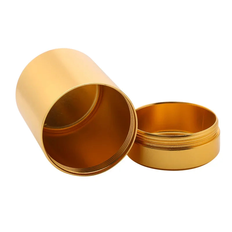 Mini Stainless Steel Metal Tea Box — Portable Travel Container for Sugar, Coffee & Household Storage