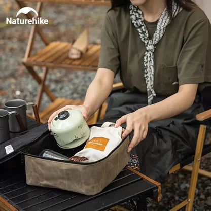 Naturehike Outdoor Storage Bag - Ultralight Waterproof Camping Stove & Gear Organizer Box