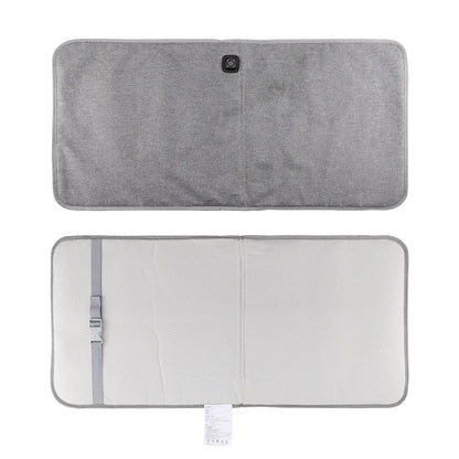 Electric Heated Seat Cushion 43x43cm / 43x90cm – 3-Temperature Adjustable Heating Mat for Office, Camping & Chair Backrest