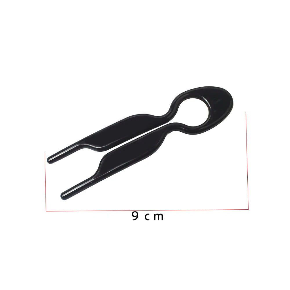 Retro Design U-Shaped Hair Sticks: New Barrettes Clip Hairpins for Women and Girls - Sweet Ponytail Meatball Head Hair Accessories