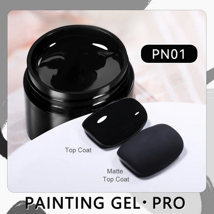 BORN PRETTY 5ML Super Silver Metallic Gel Nail Polish - Mirror Chrome Effect, Semi-Permanent Metal Painting Gel for DIY Nails