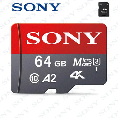 SONY 1024GB Micro SD Card – Class 10 High-Speed A2 TF Flash Memory for Xiaomi, Camera, Phone & Drone, 4K Ultra-HD Video
