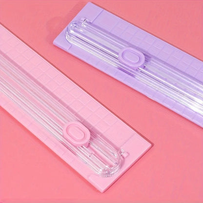 Portable A3/A4 Paper Cutter Trimmer – Manual Cutting Tool for School, Home, and Office, Durable Plastic Design