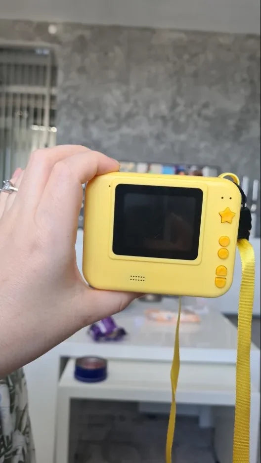 Digital Children’s Camera – 1080P HD Video Recorder, Instant Print Photos, Mini Thermal Printer, Educational Birthday Gift
