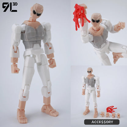 9LToyWodu Invincible Boy Action Figure – Anime Collectible Toy for Cosplay, Stop Motion & Birthday Gifts