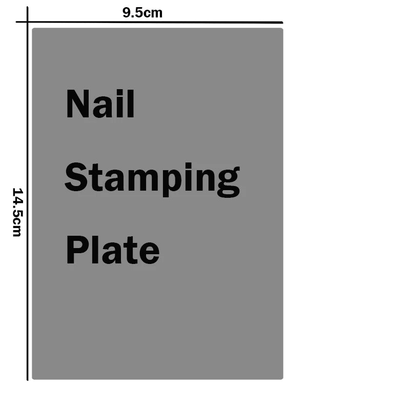 UX Serial 2 Stainless Steel Stamping Plate Template – Vintage Abstract Fabric Texture Pattern for Nail Art, Floral Lace, Xmas & Halloween Designs (UX52)