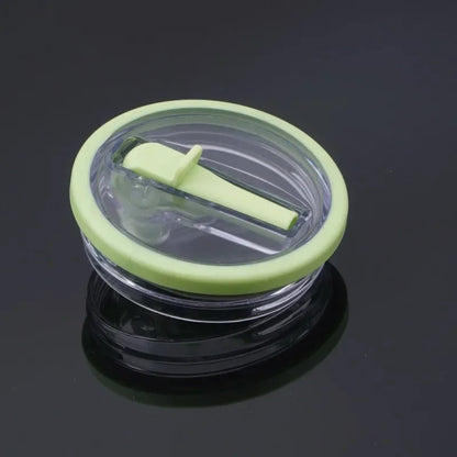 Spill-Proof 40oz Cup Lid for Stanley – Eco-Friendly Replacement with Spiral Straw Cover Accessory