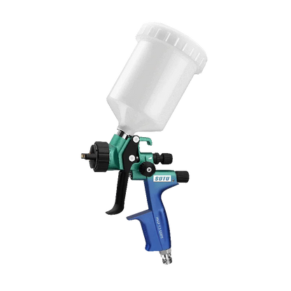 SUTU 1.3mm Nozzle Paint Spray Gun for Car & Furniture — High Atomization Air Paint Repair Airbrush Tool