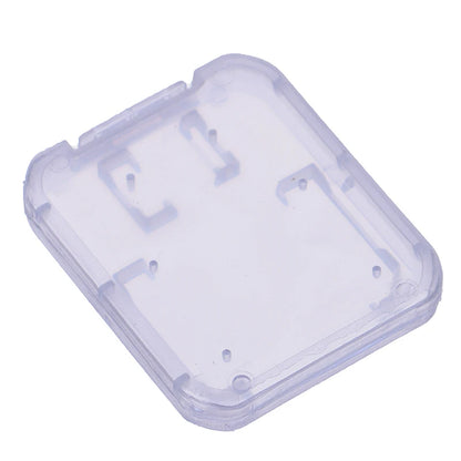 10-Pack Clear Plastic Memory Card Cases – Transparent Micro SD & TF Card Storage Box Holder