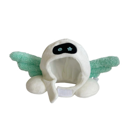 Korea Wootteo Plush Toy – Kawaii Astronaut Wings Stuffed Doll Keychain for Backpack, JIN Design, Fan Gift
