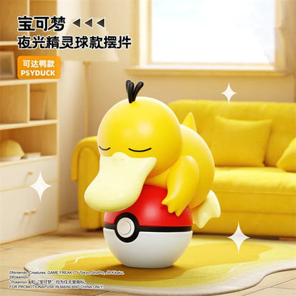 Authentic Pokémon Poké Ball Lying Plush Dolls – Handmade Pikachu & Charmander Figure Model Ornament, Kids Toy & Christmas Gift Collectible