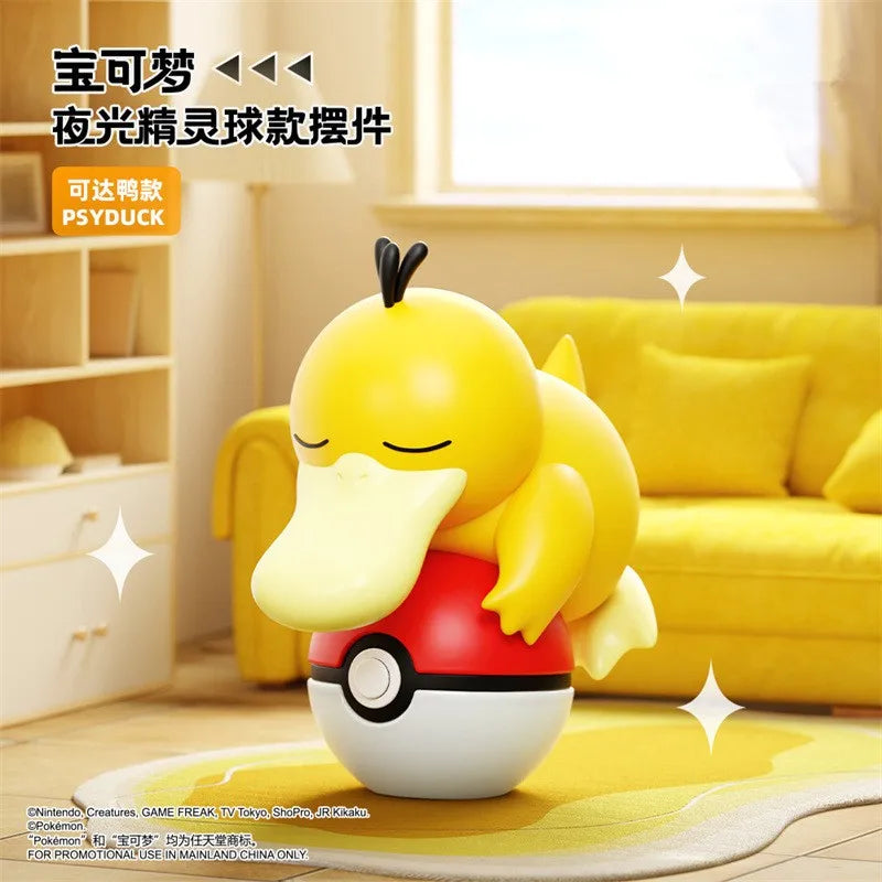 Authentic Pokémon Poké Ball Handmade Character Plush Dolls – Pikachu & Charmander Anime Model Ornament Kids Toy Christmas Gift