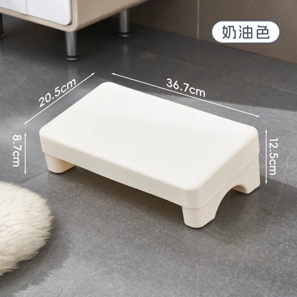 Ergonomic PP Under Desk Footrest - Comfortable Space-Saving Foot Stool for Office, Study & Home