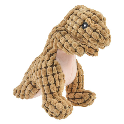 Plush Dinosaur Dog & Cat Toy – Interactive Chew Toy for Small Dogs, Stuffing-Free Pet Supplies