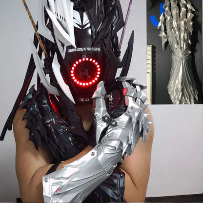 3D Printed Dragon Cosplay Gloves - Customizable Silk PLA Prop Gloves for Boys