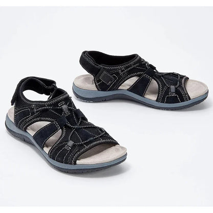 Women’s Custom Flat Sandals – Comfortable Casual Solid Color Beach Shoes, Summer 2025 Footwear